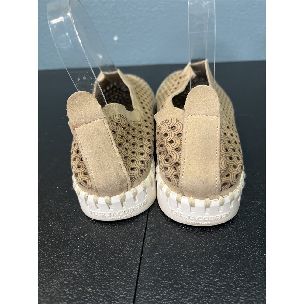 Ilse Jacobsen Shoes EU 37/US 6.5 Hornbaek Tulip 140 Womens Tan Slip-On Comfort - Picture 5 of 7